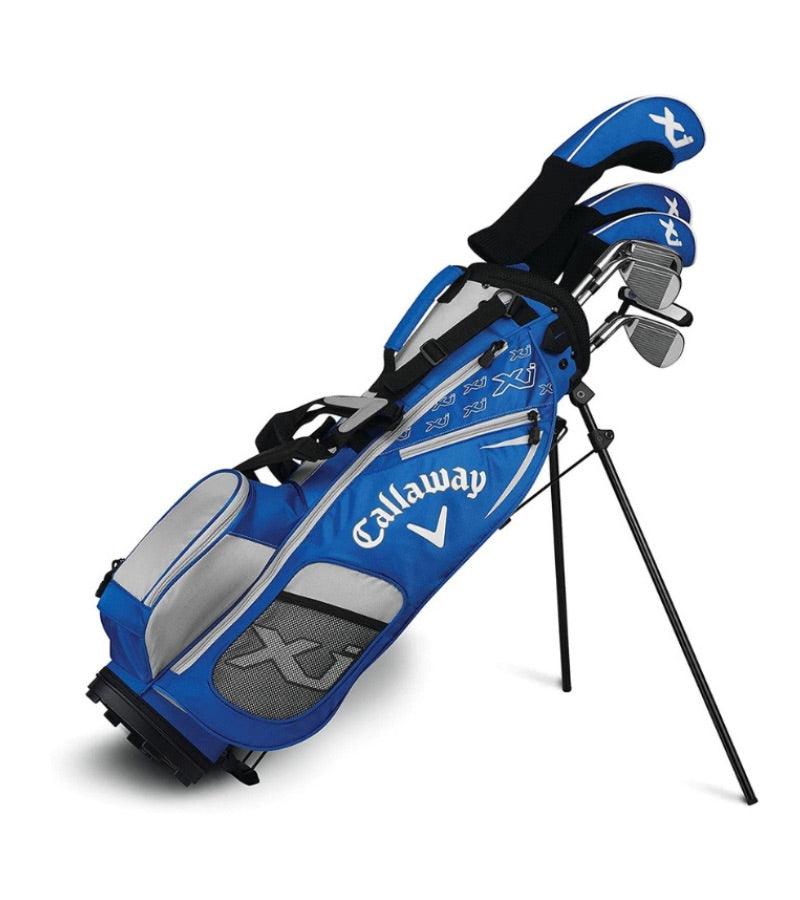 Load image into Gallery viewer, Callaway XJ-3 7 Club Junior Golf Set for Ages 9-12 Blue
