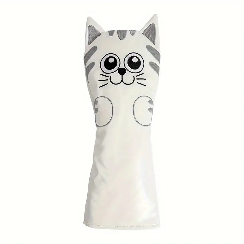 Load image into Gallery viewer, Friendly Cat Driver Headcover - White
