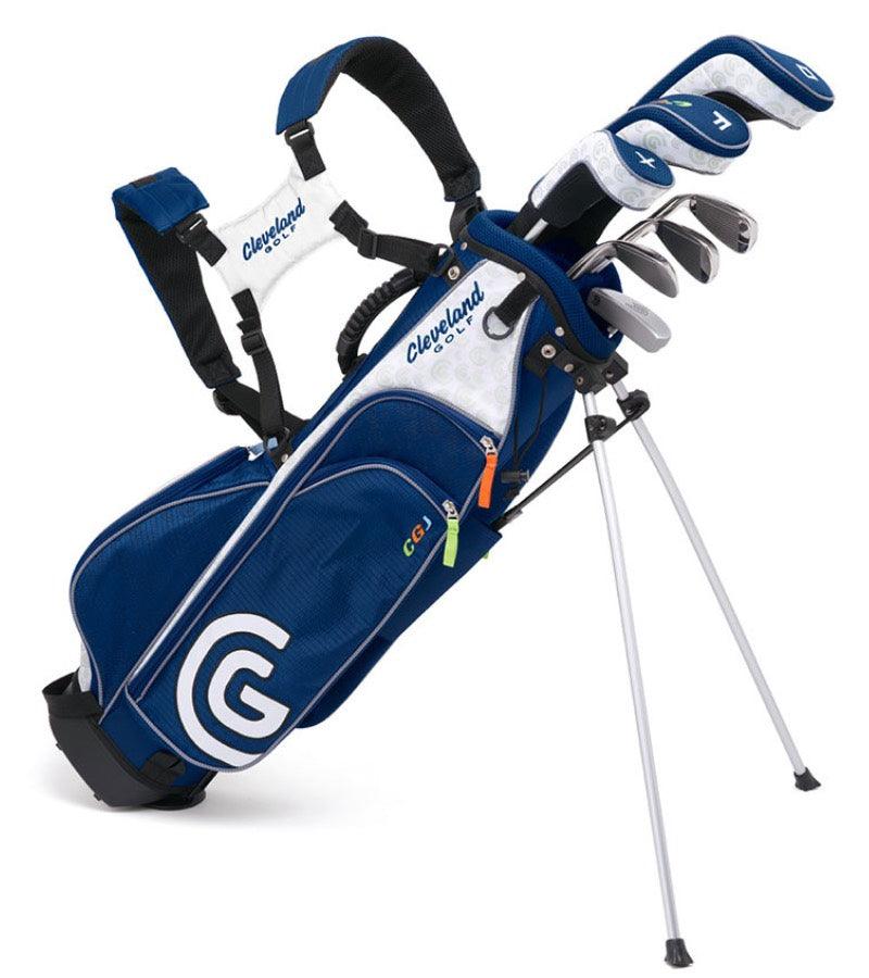 Load image into Gallery viewer, Cleveland CGJ 7 Club Kids Golf Set Ages 10-12 (kids 54-63&quot; tall) Blue
