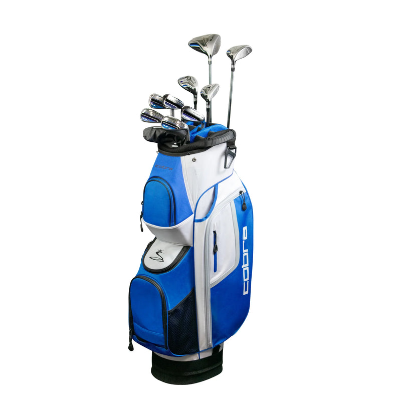 Load image into Gallery viewer, Cobra Fly XL Complete Golf Set with Cart Bag Blue
