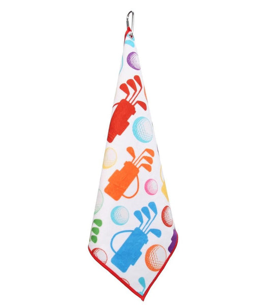 Microfiber Golf Towel - Colorful Golf Bags