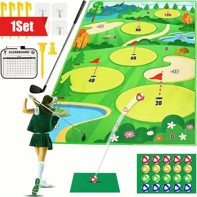 Complete Golf Chipping Velcro Game