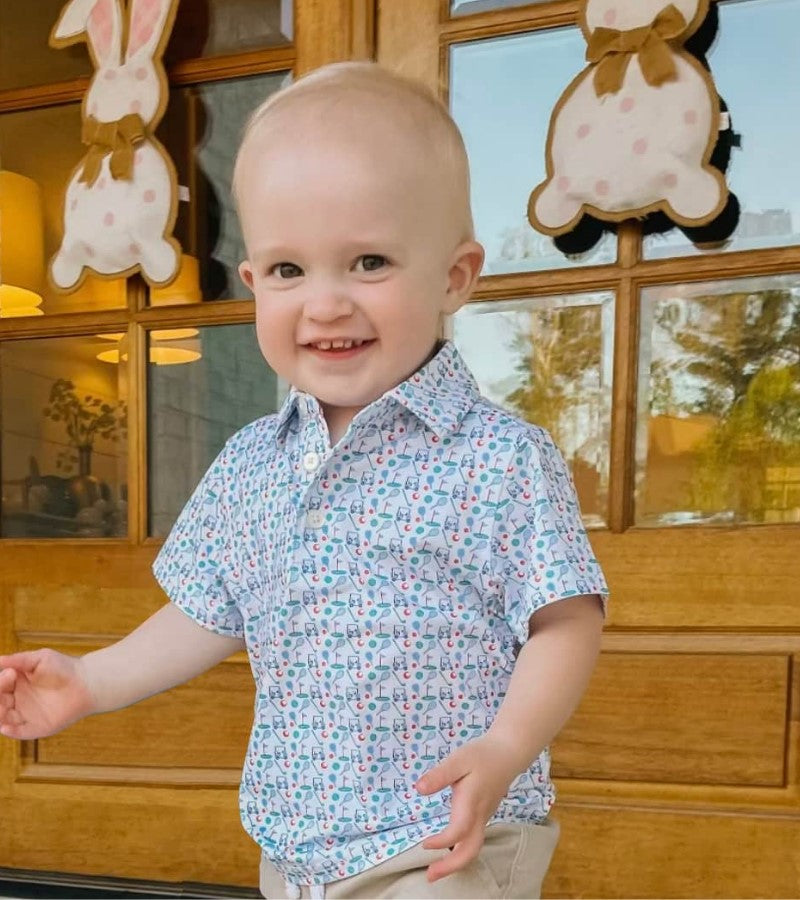 Load image into Gallery viewer, Country Club Toddler Golf Polo
