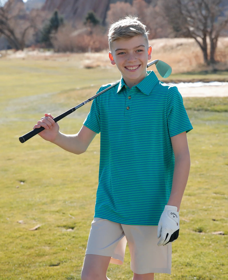 Load image into Gallery viewer, Garb Cullen Youth Boys Golf Polo
