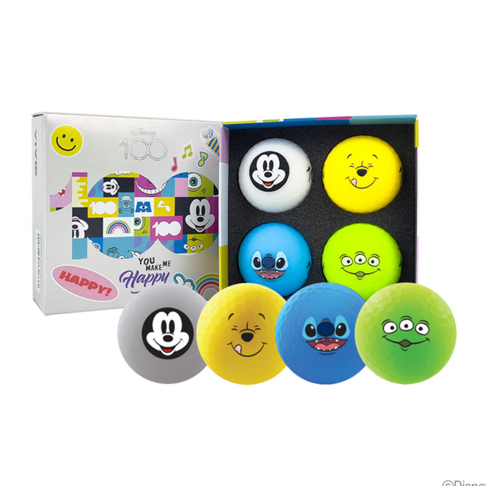 Volvik Disney 100 Years 4 Golf Ball Pack