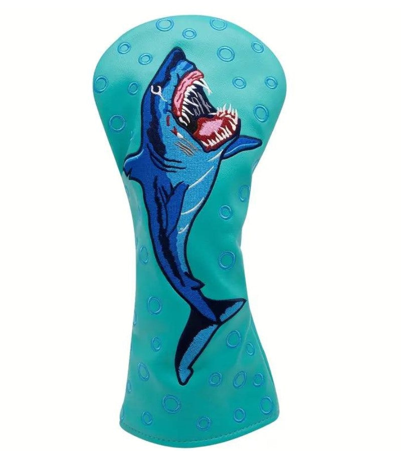 Load image into Gallery viewer, Shark Embroidered Golf Driver Headcover
