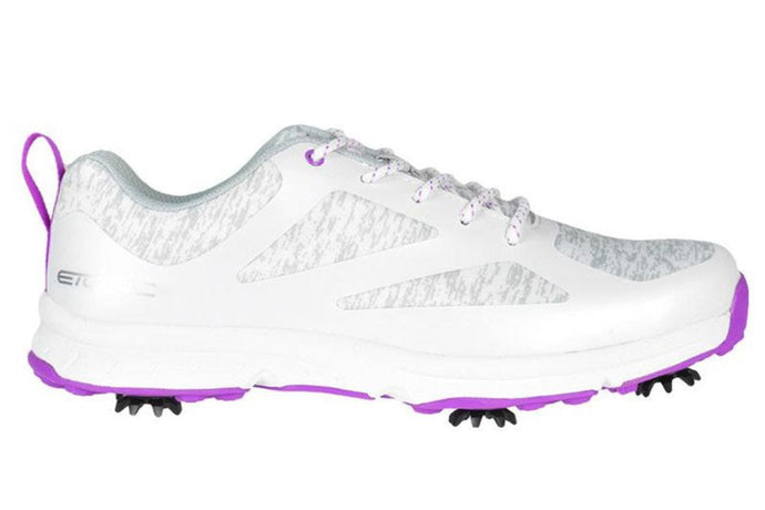 Etonic Sport 2.0 Spiked Girls Golf Shoes White Purple