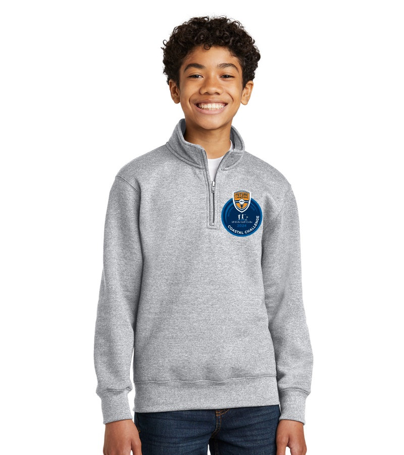 Load image into Gallery viewer, FCG Coastal Challenge Youth 1/4 Zip
