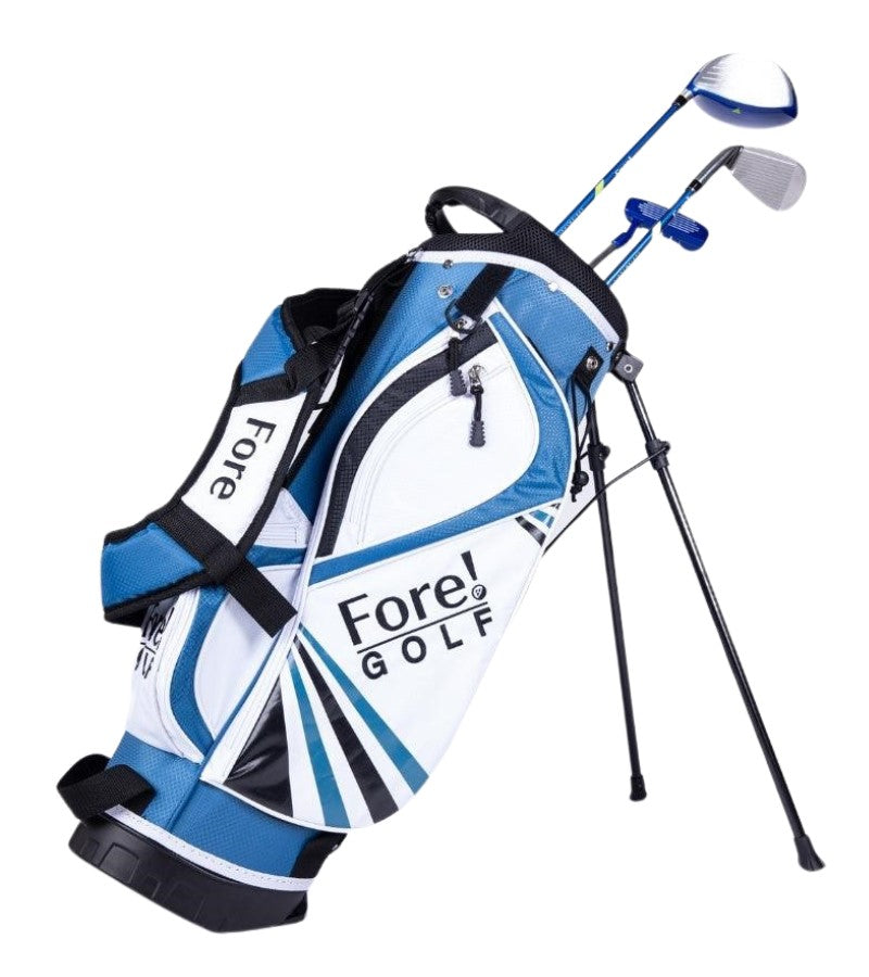 Load image into Gallery viewer, Fore! Ulite 3 Club Golf Set Ages 3-5 Blue
