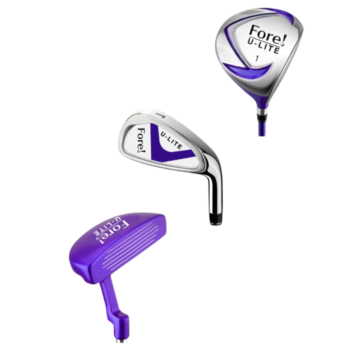 Fore Ulite 3 Club Bundle Purple