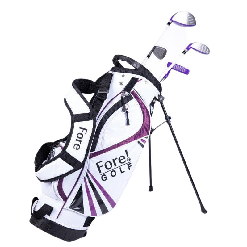 Load image into Gallery viewer, Fore Girls Golf Set Ages 6-8 Purple No Headcovers
