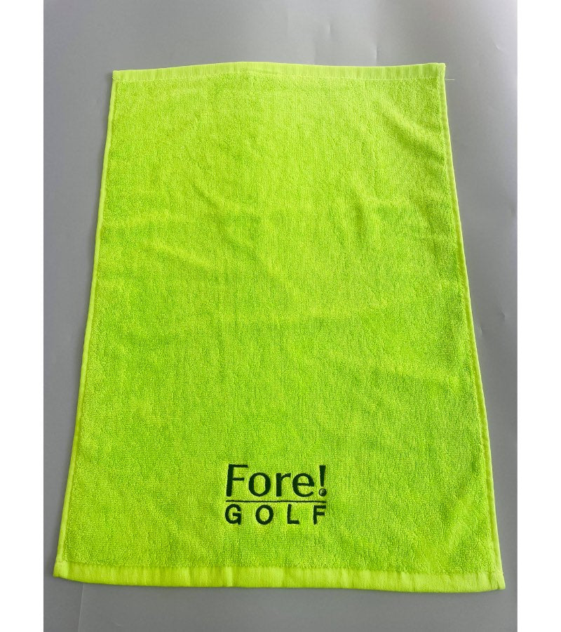 Load image into Gallery viewer, Fore! Golf Junior Golf Towel Green
