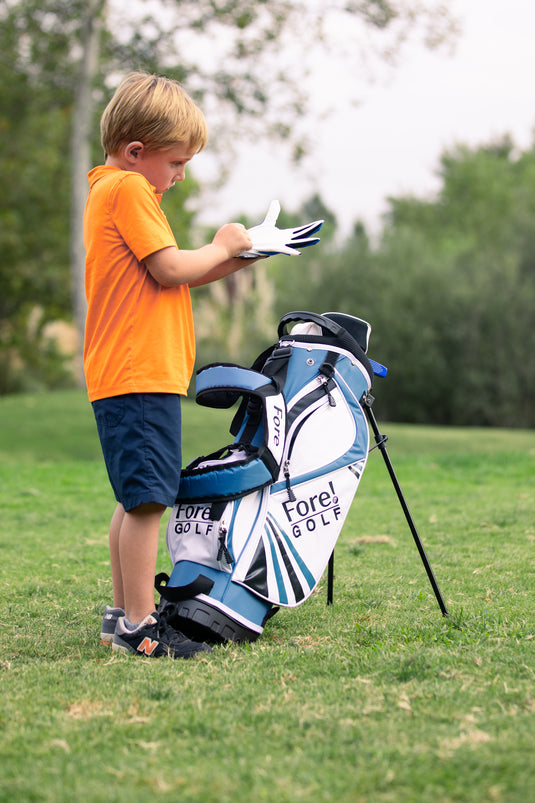 Fore! U-Lite 3 Club Kids Golf Set for Ages 3-5 (36-44 inches) Blue