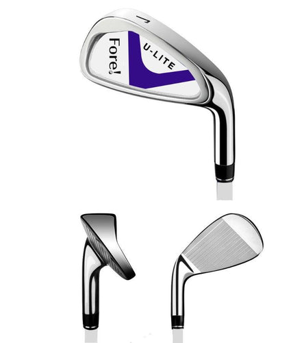 Fore! U-Lite Girls 7 Iron Ages 3-5 Purple