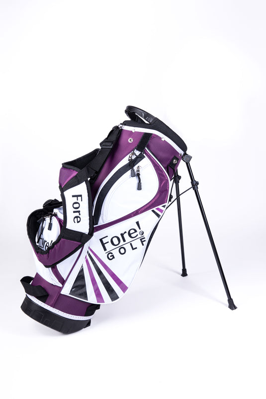 Fore! U-Lite 3 Club Girls Golf Set for Ages 3-5 (36-44 inches) Purple