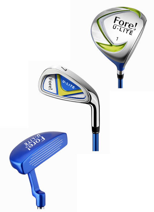 Fore! U-Lite 3 Club Bundle for Ages 3-5 (36-44 inches) - No Bag