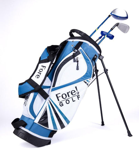 Fore! U-Lite Junior Golf Set Ages 3-5 Blue - Available in Right & Left Hand
