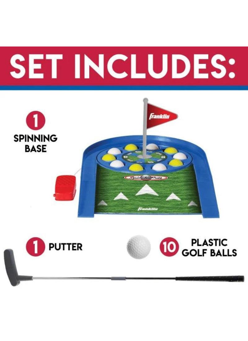Load image into Gallery viewer, Franklin Spin N Putt Golf Set for Kids
