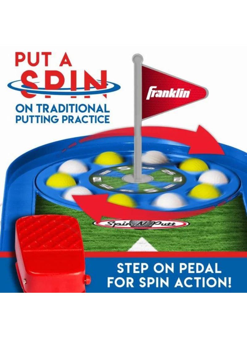 Load image into Gallery viewer, Franklin Spin N Putt Golf Set for Kids
