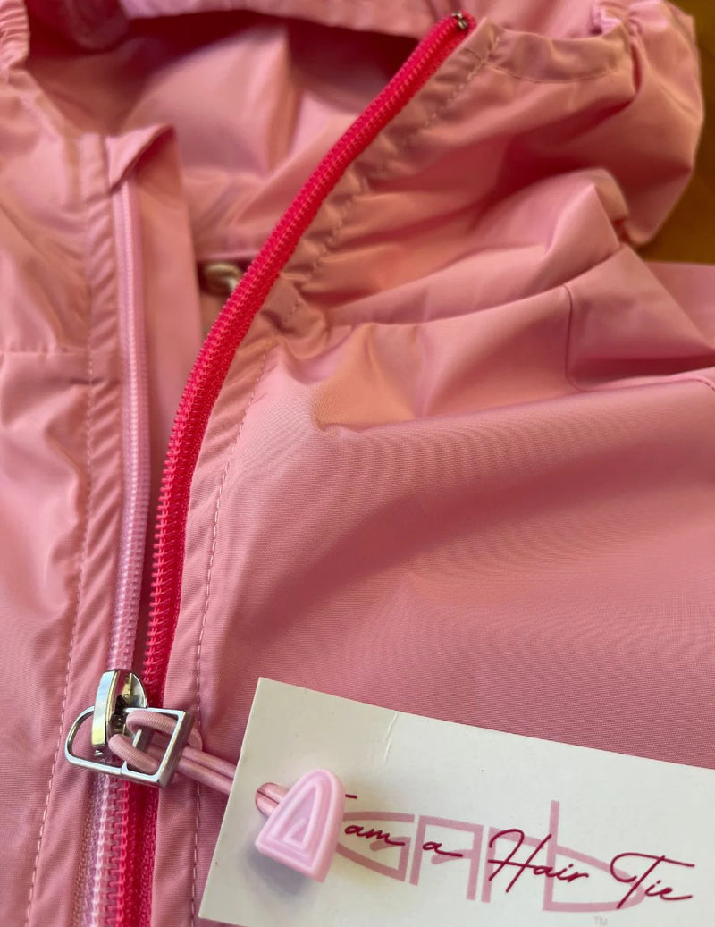 Load image into Gallery viewer, Garb Autumn Girls Youth Golf Rain Jacket Pink
