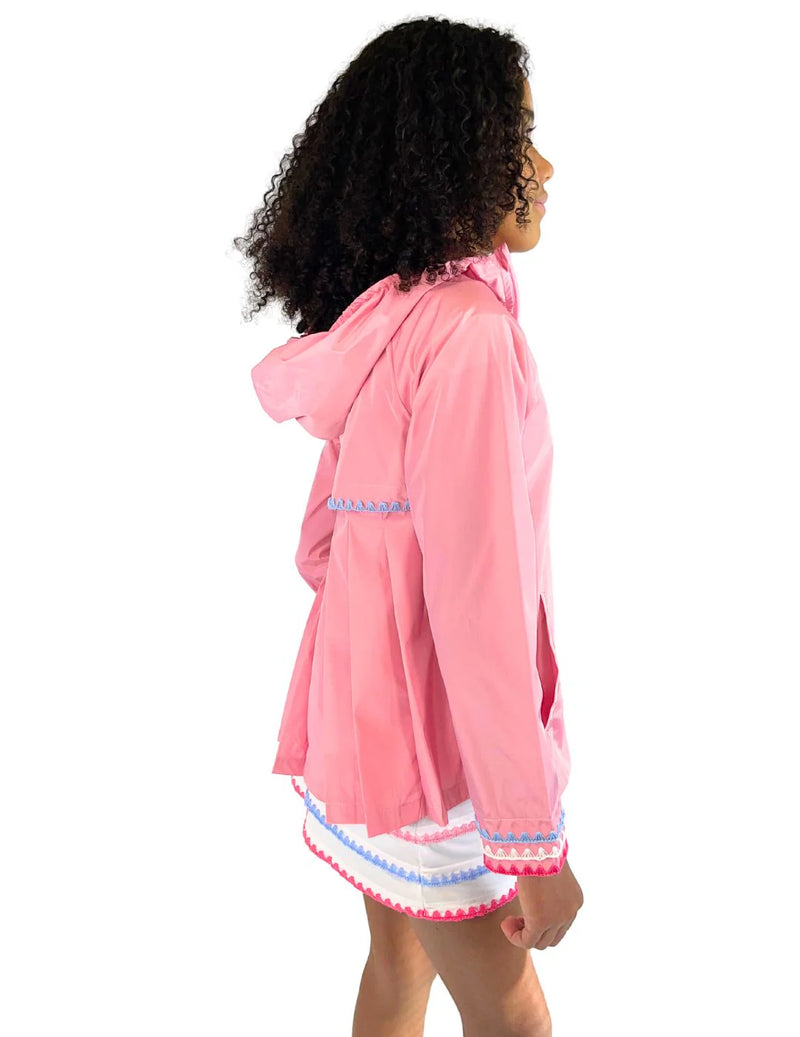 Load image into Gallery viewer, Garb Autumn Girls Youth Golf Rain Jacket Pink
