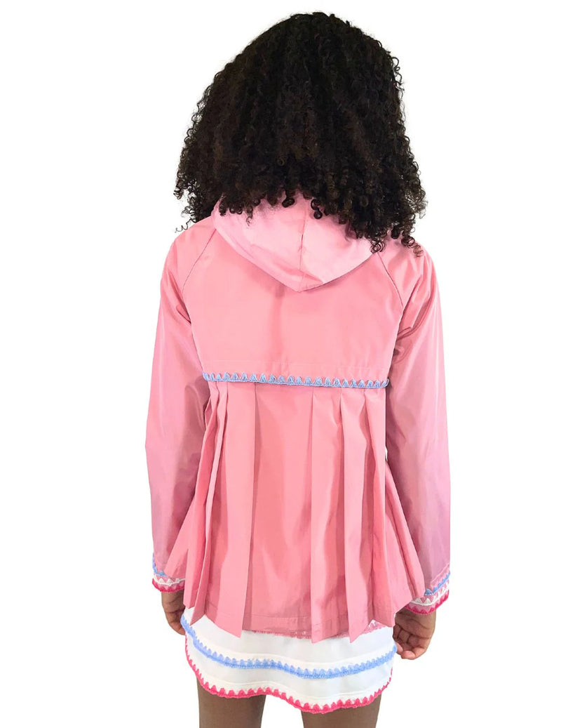 Load image into Gallery viewer, Garb Autumn Girls Youth Golf Rain Jacket Pink
