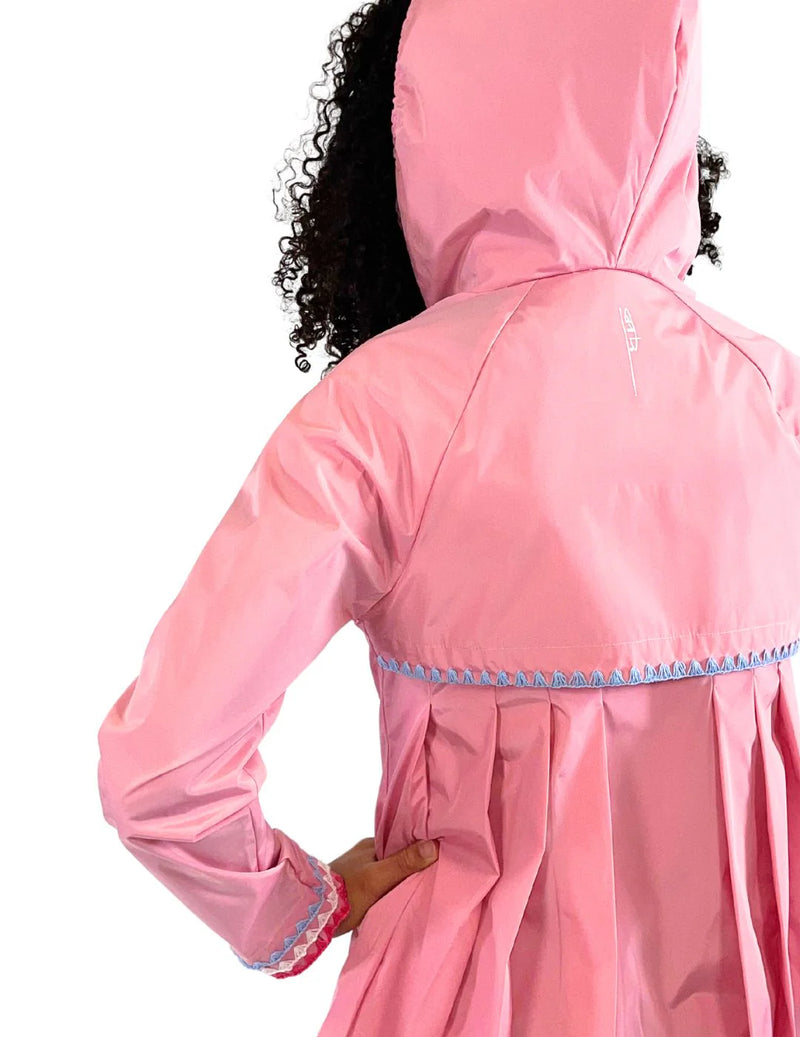 Load image into Gallery viewer, Garb Autumn Girls Youth Golf Rain Jacket Pink
