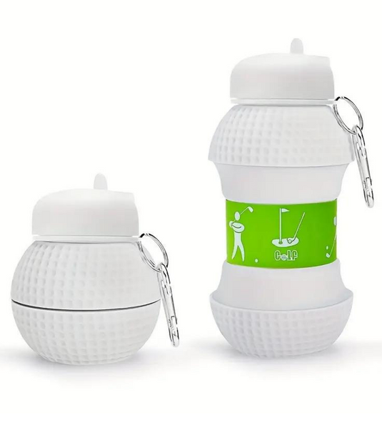 Golf Ball Expandable Water Bottle