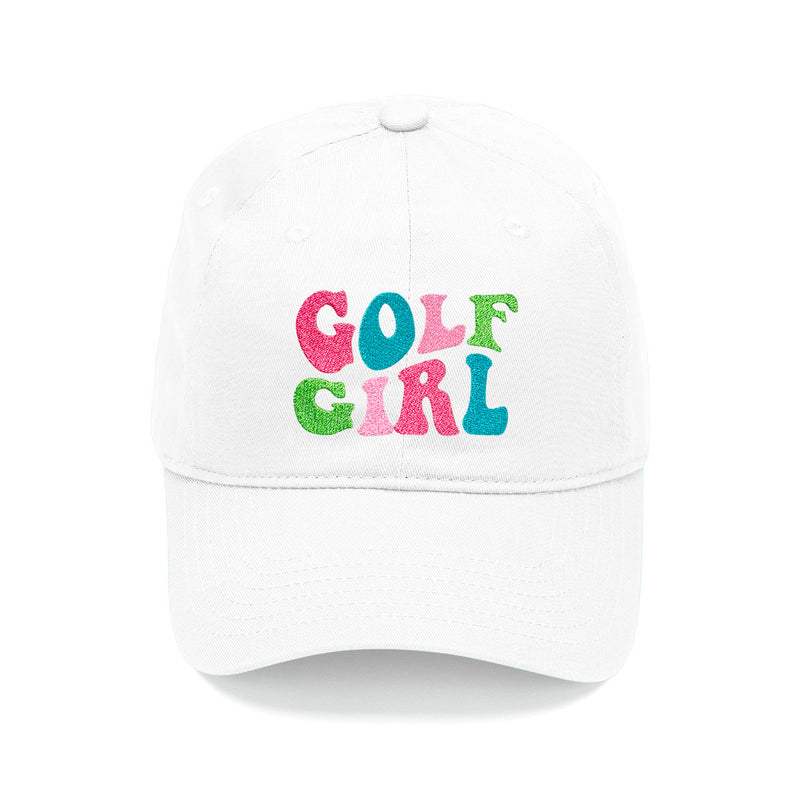 Load image into Gallery viewer, Golf Girl Golf Hat White
