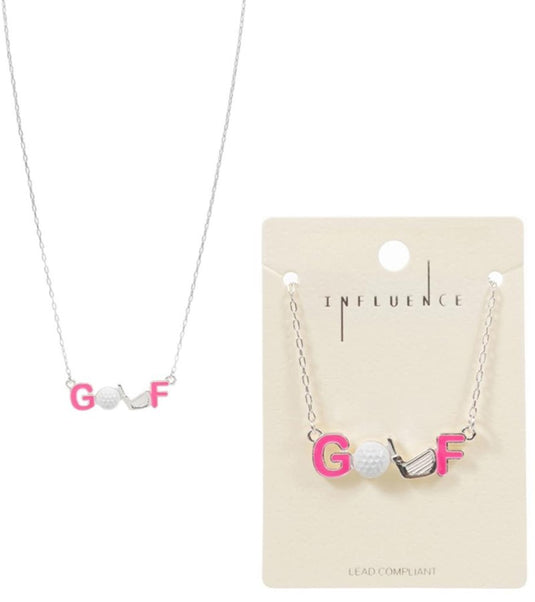 Golf Girl Necklace