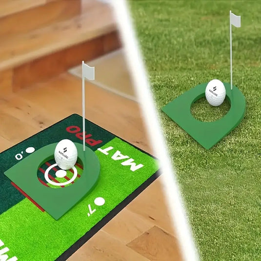 Golf Putting Mat Cup