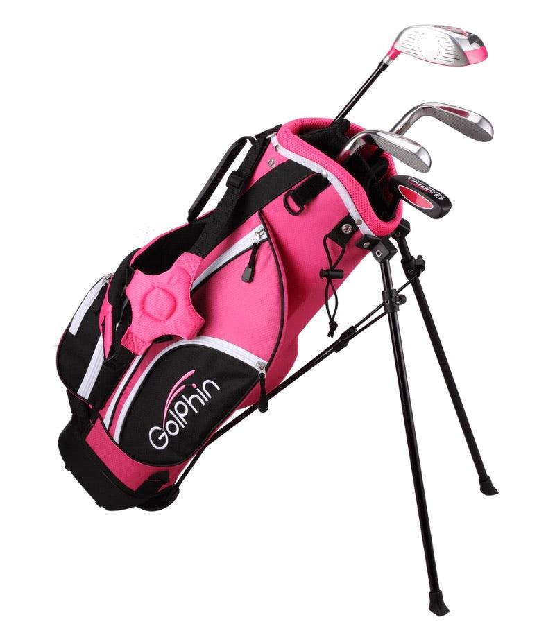 Load image into Gallery viewer, Golphin GFK Junior Girls Golf Set Ages 7-8 Pink
