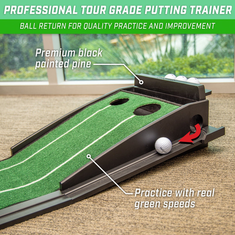 Load image into Gallery viewer, GoSports 9 Feet Indoor Putting Green Mat
