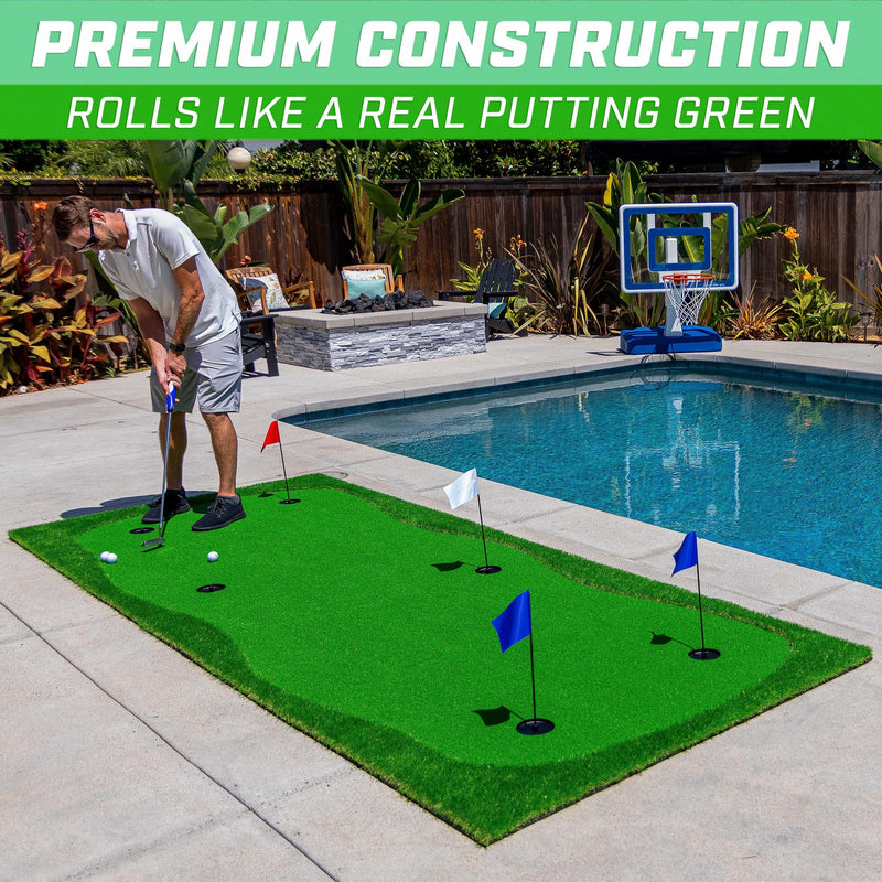Load image into Gallery viewer, GoSports 12 Feet by 5 Feet Golf Putting Green
