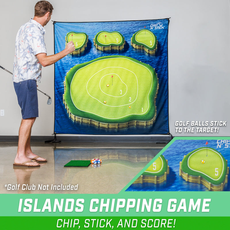 Load image into Gallery viewer, GoSports Island Chip and Stick Golf Games
