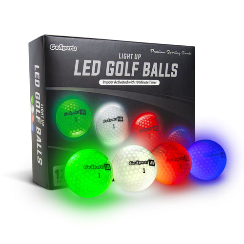 GoSports LED Light Up Golf Balls - 12 Pack