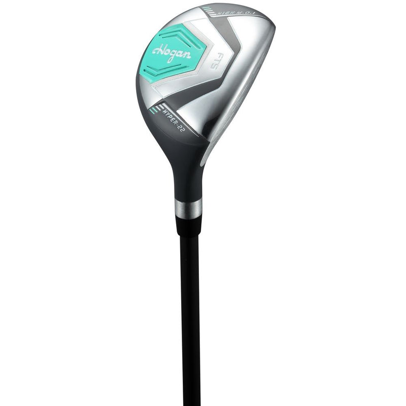 Load image into Gallery viewer, Hogan Golf FTS 5 Club Girls Golf Set Ages 9-12 (kids 54-64&quot; tall) Teal
