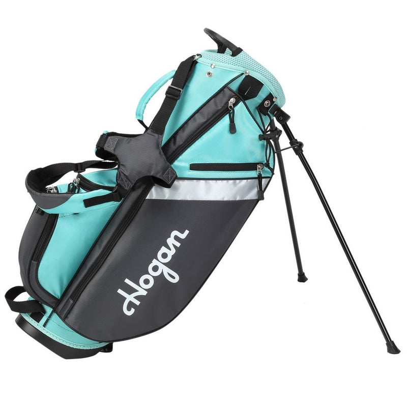 Load image into Gallery viewer, Hogan Golf FTS 3 Club Girls Golf Set Ages 3-5 (kids 36-45&quot; tall) Teal
