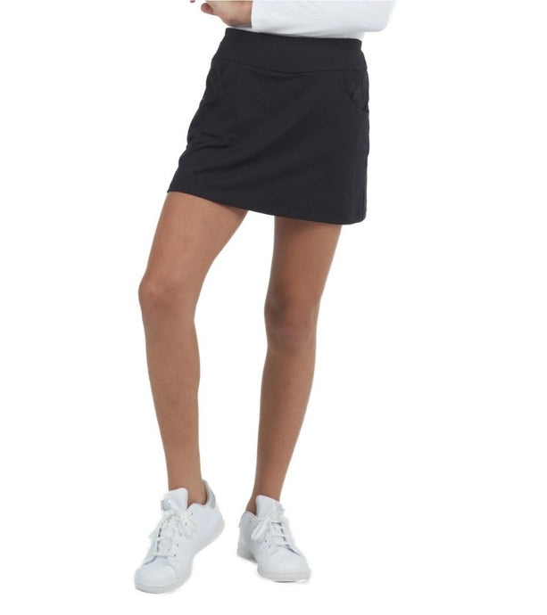 Ibkul Girls Golf Skort Black