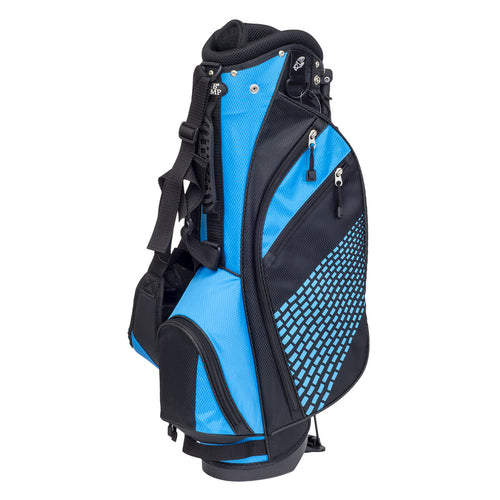 JEF World of Golf Junior Golf Stand Bag Ages 5-8 Blue