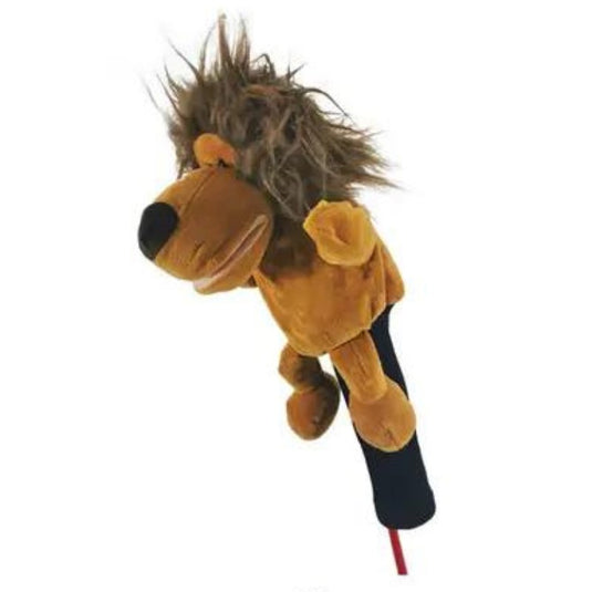 Plush Lion Golf Headcover - Side View