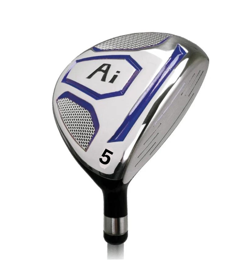 Load image into Gallery viewer, Lynx Ai 3 Wood or 5 Wood for Ages 5-7 (kids 45-48&quot; tall) Blue
