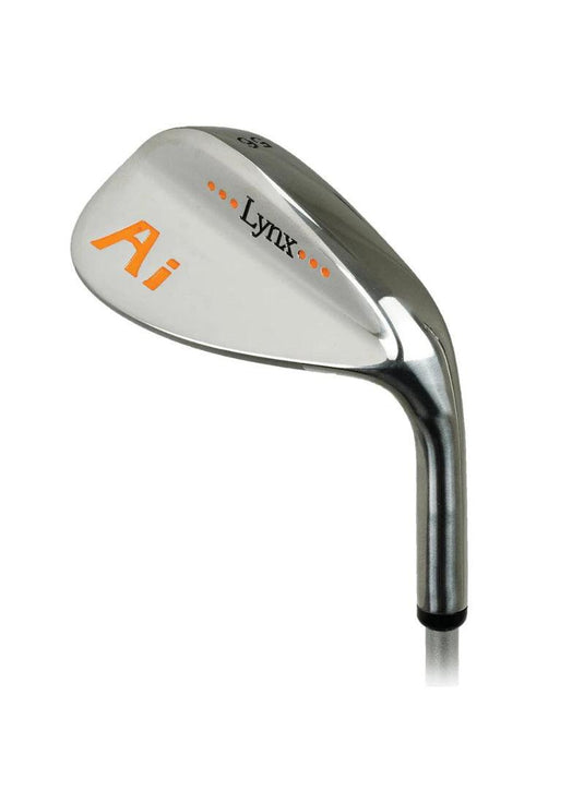 Lynx Ai Junior Pitching and Sand Wedge for Ages 7-9 (51-54 inches) Orange
