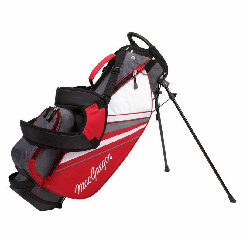 Load image into Gallery viewer, MacGregor Junior Golf Stand Bag Red Ages 6-8 
