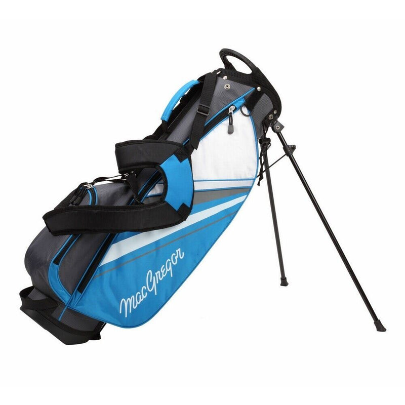 Load image into Gallery viewer, MacGregor Junior Golf Stand Bag Ages 9-12 Blue
