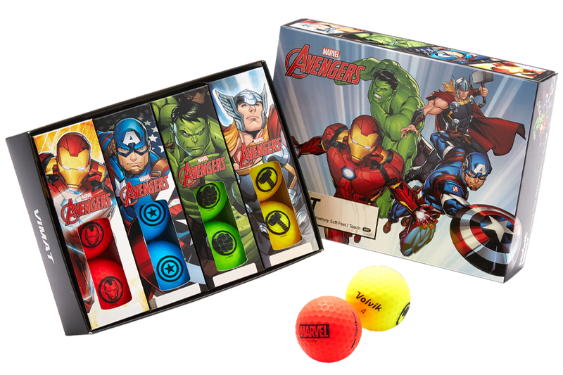 Load image into Gallery viewer, Volvik Marvel Golf Balls - One Dozen
