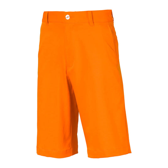Puma Boys Stretch Golf Shorts - Vibrant Orange