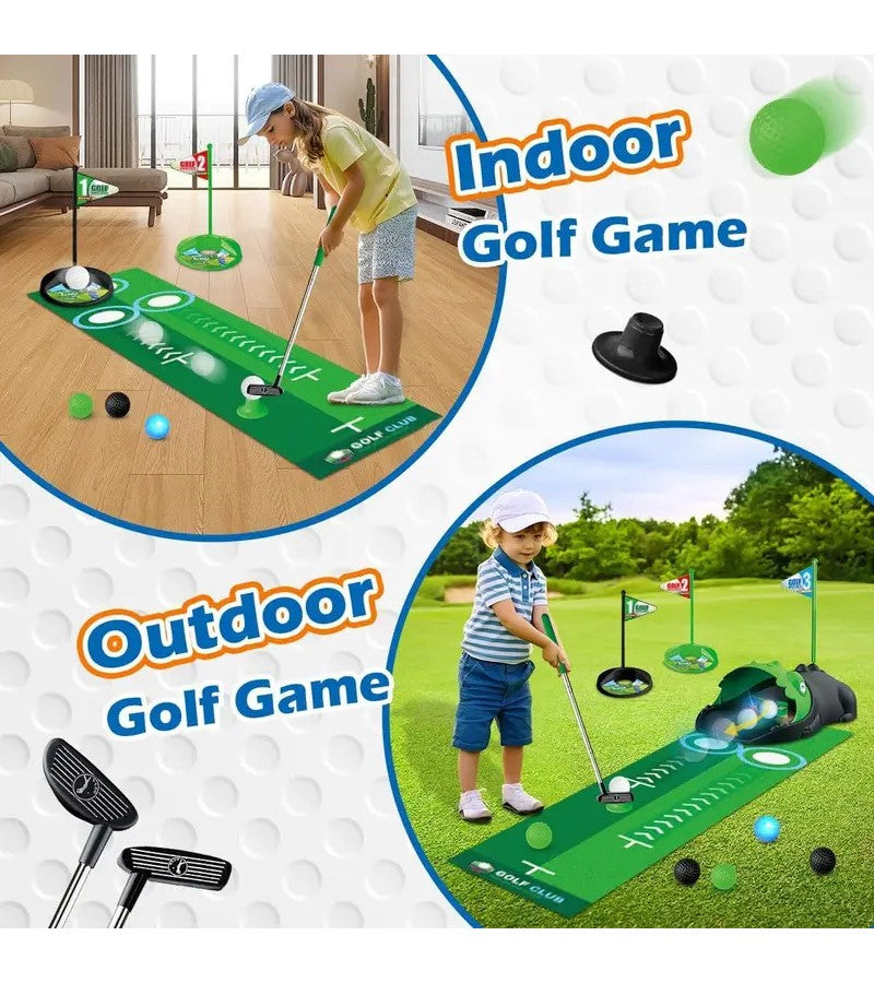 Load image into Gallery viewer, Monster Golf Putting Game for Indoors or Outdoors
