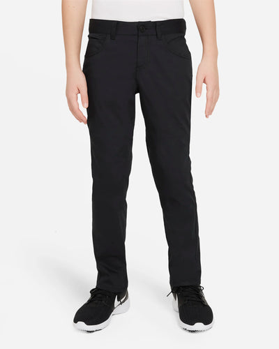 Nike Dri-Fit Five Pocket Boys Golf Pants - Black