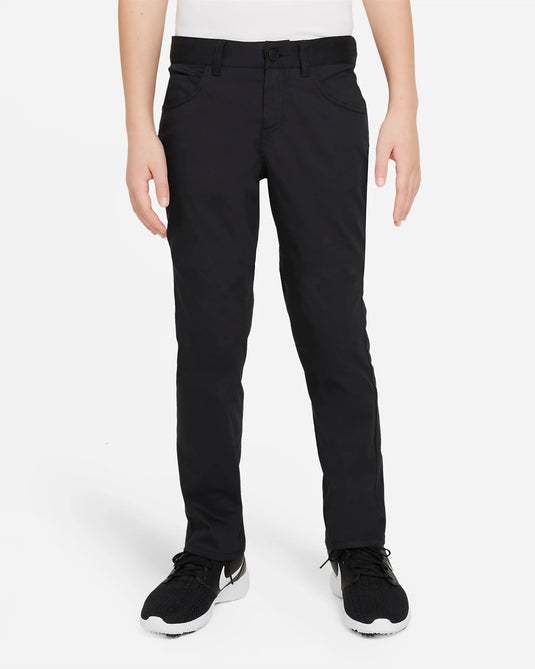 Nike Dri-Fit Five Pocket Boys Golf Pants - Black